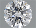 Lab Grown Diamond 1.18 Carats, Round with Ideal Cut, E Color, VS2 Clarity and Certified by IGI
