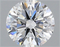 Del inventario de diamantes de laboratorio, 1.58 quilates, Redondo , Color F, claridad VS1 y certificado IGI