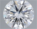 Lab Grown Diamond 0.97 Carats, Round with Ideal Cut, D Color, VS1 Clarity and Certified by IGI
