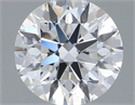 Lab Grown Diamond 0.98 Carats, Round with Ideal Cut, D Color, VS1 Clarity and Certified by IGI