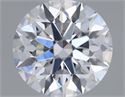 Lab Grown Diamond 1.09 Carats, Round with Excellent Cut, F Color, VVS2 Clarity and Certified by IGI