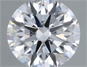 Lab Grown Diamond 1.06 Carats, Round with Ideal Cut, G Color, VVS1 Clarity and Certified by IGI