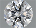 Del inventario de diamantes de laboratorio, 1.23 quilates, Redondo , Color D, claridad VS2 y certificado IGI