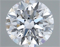 Del inventario de diamantes de laboratorio, 1.20 quilates, Redondo , Color E, claridad VVS2 y certificado IGI
