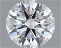 Lab Grown Diamond 1.20 Carats, Round with Ideal Cut, E Color, VVS2 Clarity and Certified by IGI