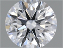 Lab Grown Diamond 0.72 Carats, Round with Ideal Cut, E Color, VVS1 Clarity and Certified by IGI