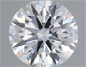 Lab Grown Diamond 0.71 Carats, Round with Ideal Cut, D Color, IF Clarity and Certified by IGI