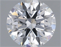 Lab Grown Diamond 1.23 Carats, Round with Ideal Cut, F Color, VVS2 Clarity and Certified by IGI