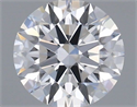 Lab Grown Diamond 0.72 Carats, Round with Ideal Cut, E Color, VVS1 Clarity and Certified by IGI