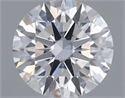 Del inventario de diamantes de laboratorio, 0.72 quilates, Redondo , Color D, claridad SI1 y certificado IGI