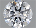 Del inventario de diamantes de laboratorio, 0.72 quilates, Redondo , Color E, claridad SI1 y certificado IGI