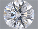 Del inventario de diamantes de laboratorio, 0.74 quilates, Redondo , Color D, claridad VS2 y certificado IGI