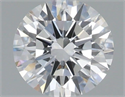 Lab Grown Diamond 0.99 Carats, Round with Excellent Cut, D Color, SI1 Clarity and Certified by IGI