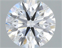 Lab Grown Diamond 0.99 Carats, Round with Ideal Cut, D Color, VS1 Clarity and Certified by IGI