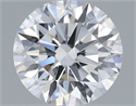 Del inventario de diamantes de laboratorio, 1.23 quilates, Redondo , Color E, claridad VS2 y certificado IGI