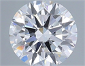 Lab Grown Diamond 0.99 Carats, Round with Ideal Cut, D Color, VS1 Clarity and Certified by IGI