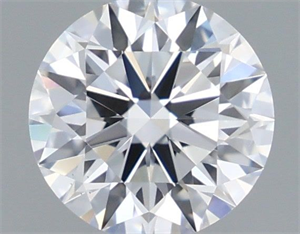 Picture of Lab Grown Diamond 0.96 Carats, Round with Ideal Cut, D Color, VS1 Clarity and Certified by IGI