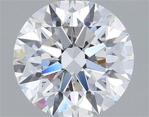 Picture of Lab Grown Diamond 1.05 Carats, Round with Ideal Cut, D Color, VVS1 Clarity and Certified by IGI