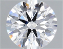 Lab Grown Diamond 1.05 Carats, Round with Ideal Cut, E Color, VVS2 Clarity and Certified by IGI