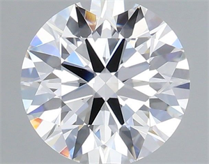 Picture of Lab Grown Diamond 1.05 Carats, Round with Ideal Cut, E Color, VVS2 Clarity and Certified by IGI