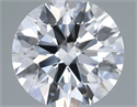 Lab Grown Diamond 1.24 Carats, Round with Ideal Cut, D Color, VS1 Clarity and Certified by IGI