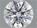 Lab Grown Diamond 0.96 Carats, Round with Ideal Cut, D Color, IF Clarity and Certified by IGI