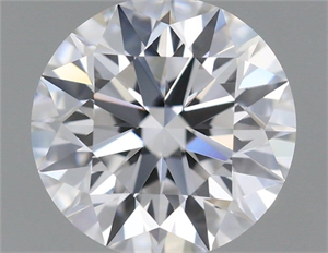 Picture of Lab Grown Diamond 0.96 Carats, Round with Ideal Cut, D Color, IF Clarity and Certified by IGI