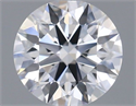 Lab Grown Diamond 0.70 Carats, Round with Ideal Cut, D Color, IF Clarity and Certified by IGI