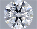 Lab Grown Diamond 1.06 Carats, Round with Ideal Cut, D Color, VS1 Clarity and Certified by IGI