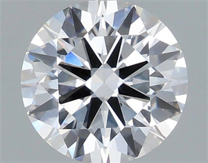 Picture of Lab Grown Diamond 1.55 Carats, Round with Ideal Cut, E Color, VVS2 Clarity and Certified by IGI