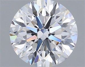 Picture of Lab Grown Diamond 1.39 Carats, Round with Excellent Cut, D Color, VVS2 Clarity and Certified by IGI