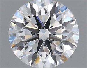 Picture of Lab Grown Diamond 1.23 Carats, Round with Excellent Cut, D Color, VS1 Clarity and Certified by IGI