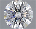 Lab Grown Diamond 1.39 Carats, Round with Ideal Cut, E Color, VVS2 Clarity and Certified by IGI
