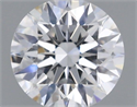 Lab Grown Diamond 0.72 Carats, Round with Ideal Cut, E Color, VVS1 Clarity and Certified by IGI