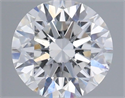 Del inventario de diamantes de laboratorio, 1.70 quilates, Redondo , Color E, claridad VS2 y certificado IGI