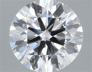 Picture of Lab Grown Diamond 0.99 Carats, Round with Ideal Cut, D Color, SI1 Clarity and Certified by IGI