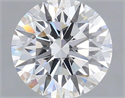Lab Grown Diamond 1.23 Carats, Round with Ideal Cut, F Color, VS2 Clarity and Certified by IGI