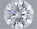 Del inventario de diamantes de laboratorio, 0.74 quilates, Redondo , Color D, claridad VVS1 y certificado IGI