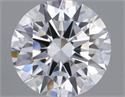 Lab Grown Diamond 1.01 Carats, Round with Ideal Cut, E Color, VVS1 Clarity and Certified by IGI