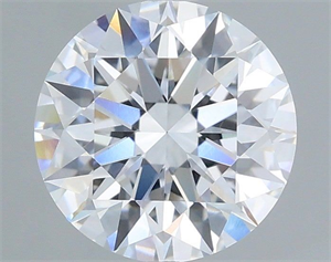 Picture of Lab Grown Diamond 2.00 Carats, Round with Ideal Cut, D Color, IF Clarity and Certified by IGI