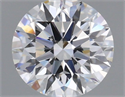 Lab Grown Diamond 1.48 Carats, Round with Ideal Cut, D Color, VVS2 Clarity and Certified by IGI
