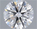 Lab Grown Diamond 0.99 Carats, Round with Ideal Cut, D Color, VS1 Clarity and Certified by IGI