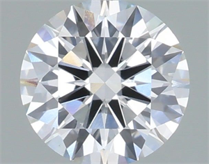 Picture of Lab Grown Diamond 1.08 Carats, Round with Ideal Cut, F Color, VS2 Clarity and Certified by IGI