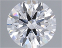Lab Grown Diamond 1.19 Carats, Round with Ideal Cut, D Color, VS2 Clarity and Certified by IGI