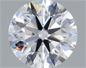 Lab Grown Diamond 1.01 Carats, Round with Ideal Cut, E Color, VVS1 Clarity and Certified by IGI
