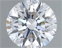 Lab Grown Diamond 1.06 Carats, Round with Ideal Cut, E Color, VVS1 Clarity and Certified by IGI