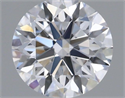 Lab Grown Diamond 1.07 Carats, Round with Excellent Cut, E Color, VVS1 Clarity and Certified by IGI