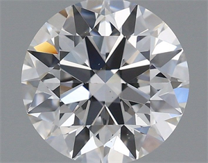 Picture of Lab Grown Diamond 1.24 Carats, Round with Ideal Cut, D Color, VS2 Clarity and Certified by IGI