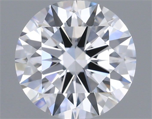 Picture of Lab Grown Diamond 0.74 Carats, Round with Ideal Cut, D Color, VVS1 Clarity and Certified by IGI