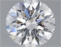 Lab Grown Diamond 1.70 Carats, Round with Ideal Cut, E Color, VS1 Clarity and Certified by IGI
